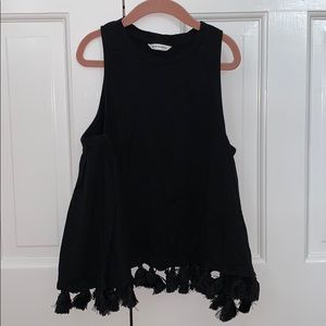 Club Monaco Black Tank